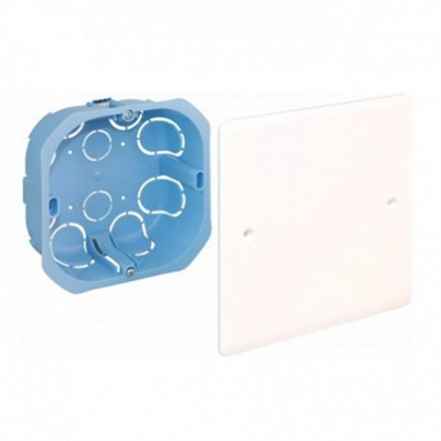 EUR’OHM – Boite de dérivation encastrée placo 100x100x40 – 51002