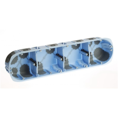 EUR’OHM – Boite placo quadruple étanche profondeur 40 – 52068