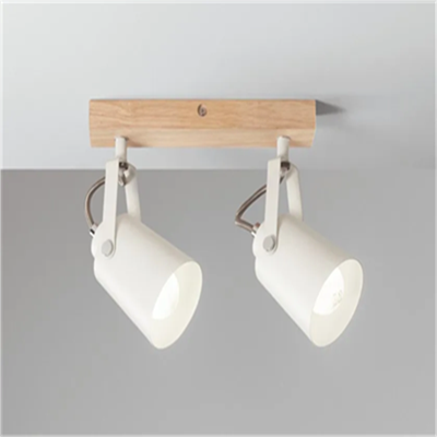 Applique EDA 2xE14 bois blanc – EDAAP2